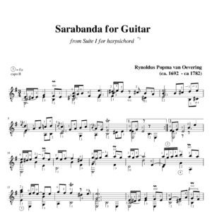 Popma Suite I Sarabanda