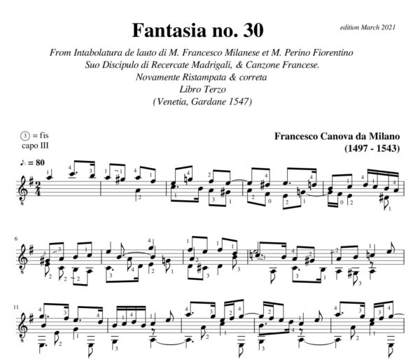 Da Milano Fantasia no 30