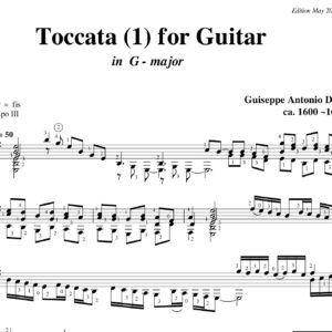 Doni Toccata 1 in G major