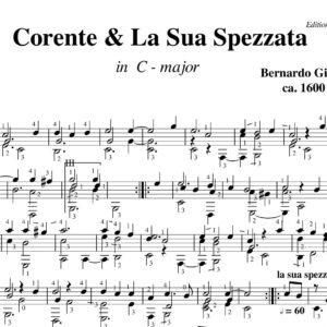 Gianoncelli Corente & la sua Spezzata in C major p 27