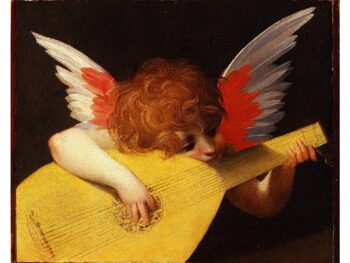 Lute playing Angel