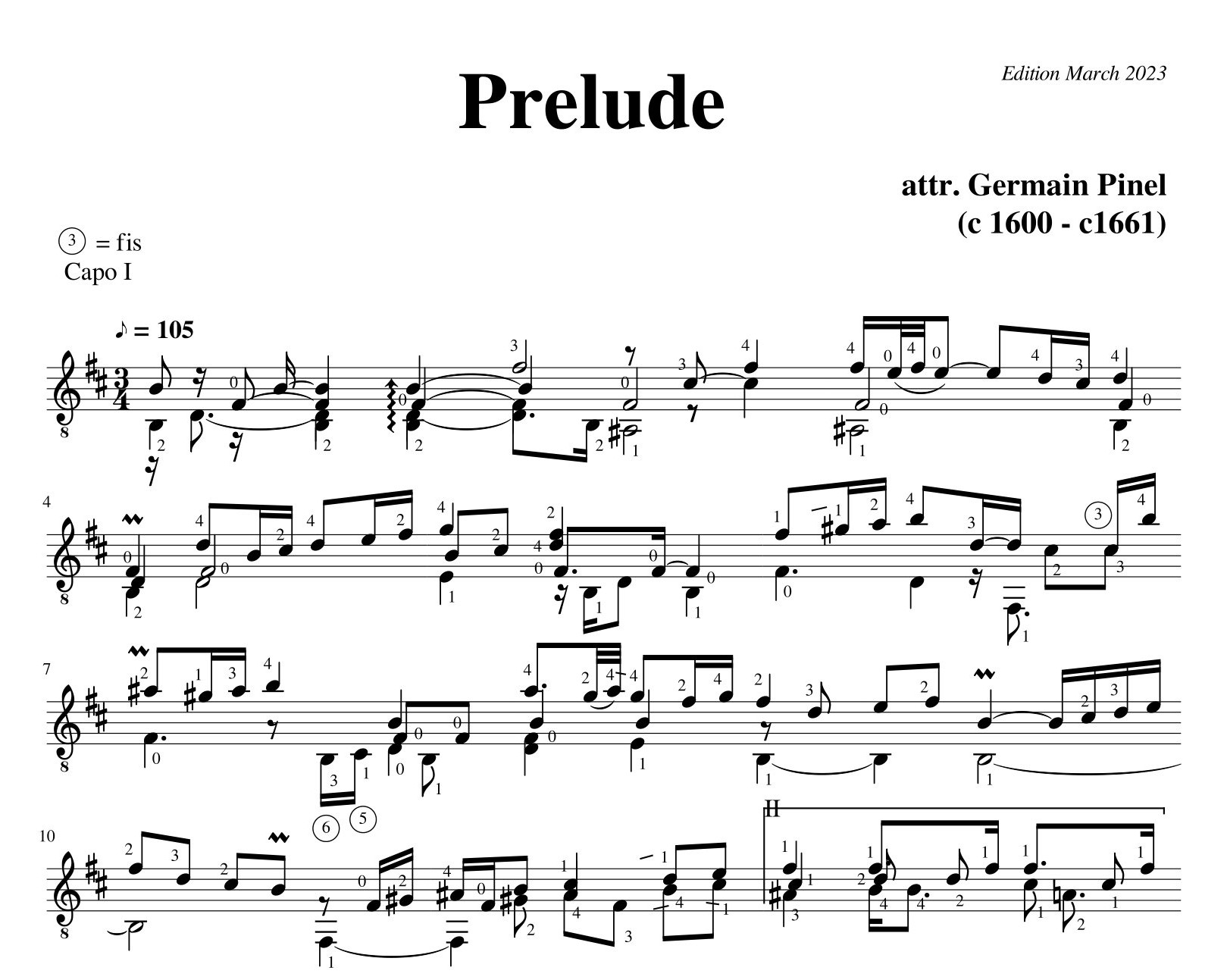 Pinel Prelude