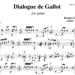 Jacques Gallot Dialogue de Gallot