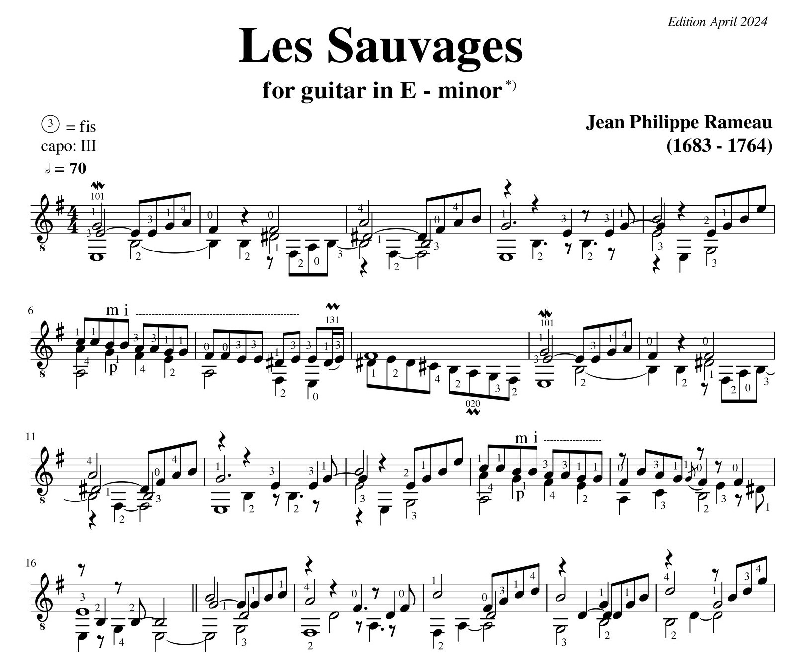 Rameau Les Sauvages