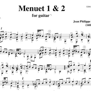 Rameau Menuet 1 & 2 .RCT6