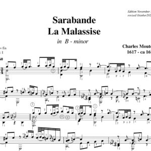 Charles Mouton Sarabande La Malassise revised